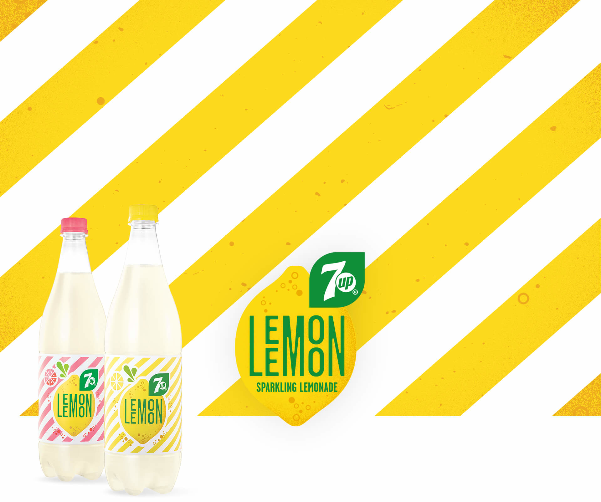 Lemon Lemon header z butelkami