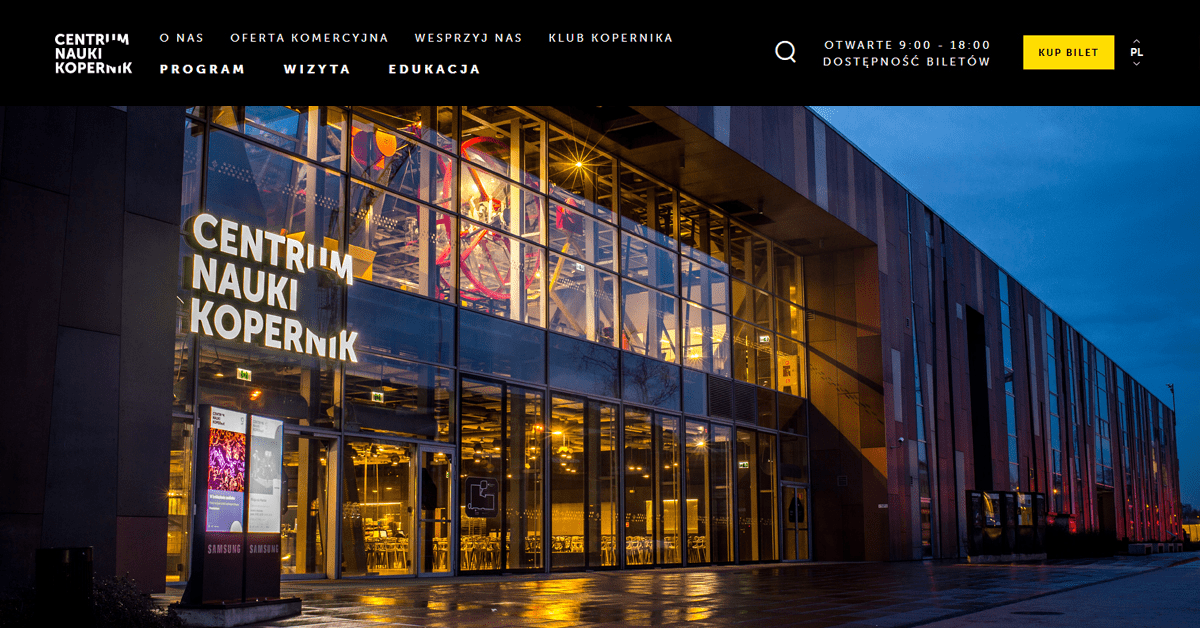 Fabrity_dla_Centrum_Nauki_Kopernik_banner