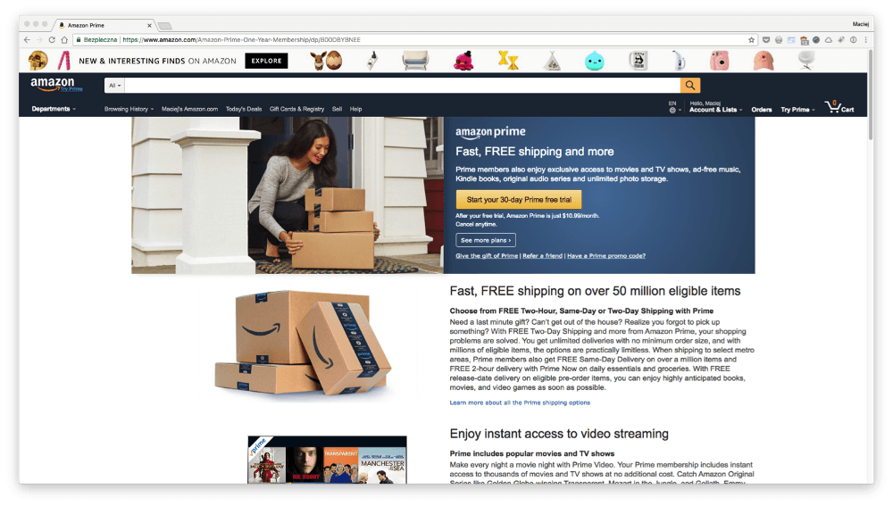 Amazon Prime