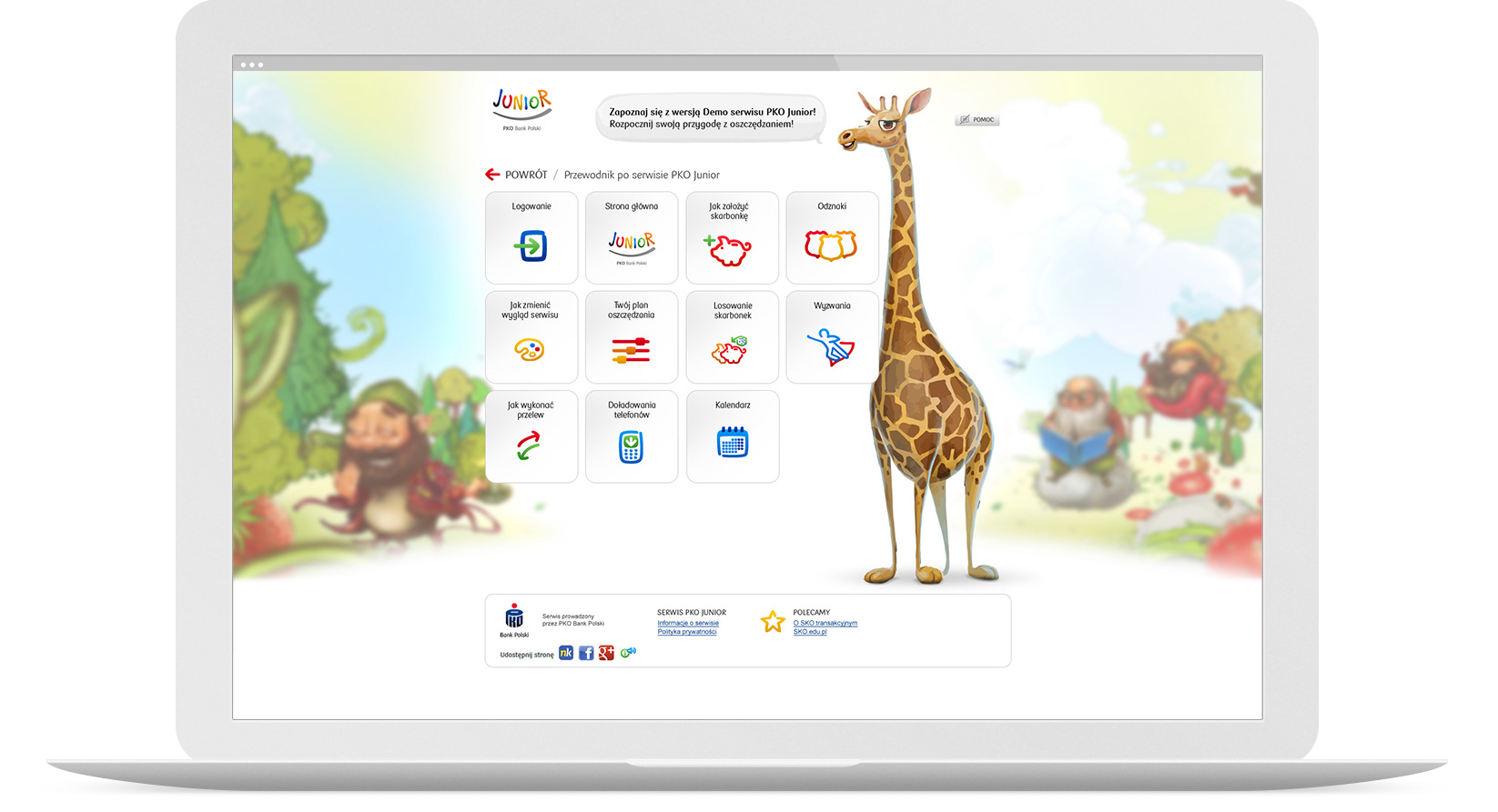 System transakcyjny dla dzieci PKO Junior