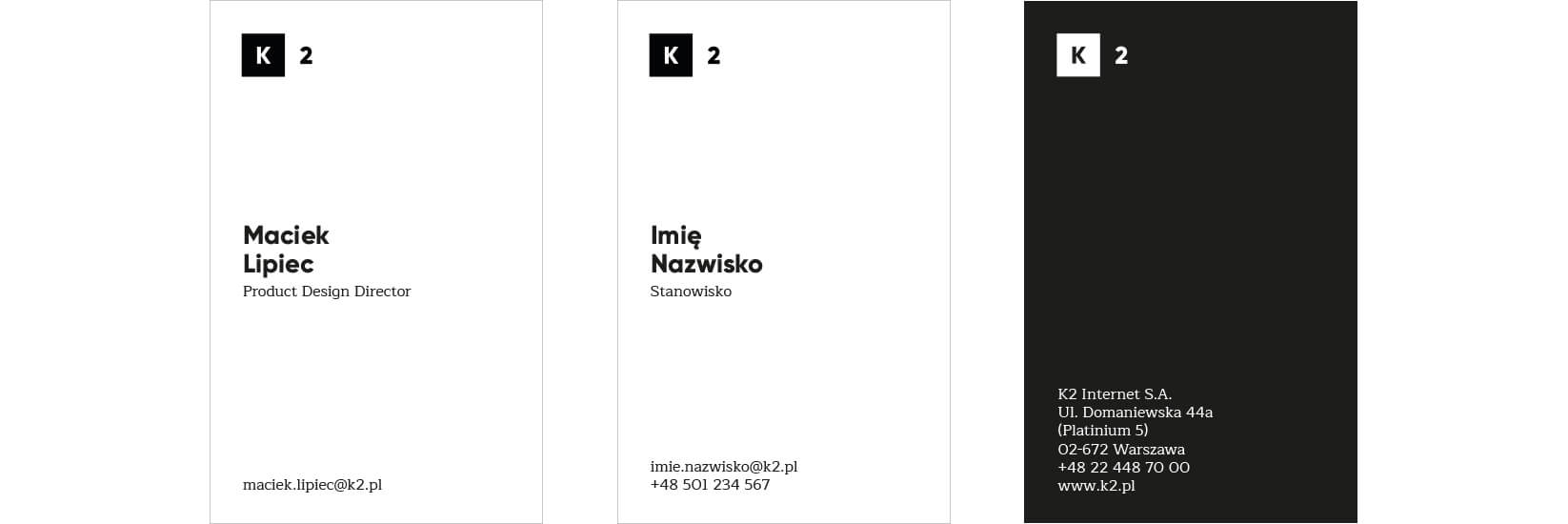 Nowe wizytówki