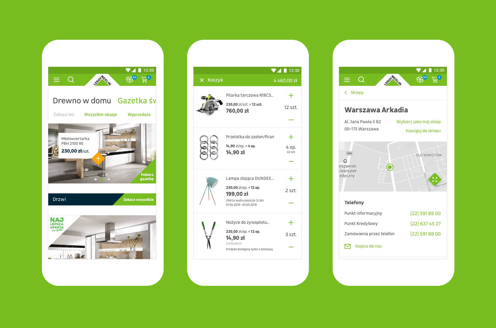 Serwis e-commerce Leroy Merlin