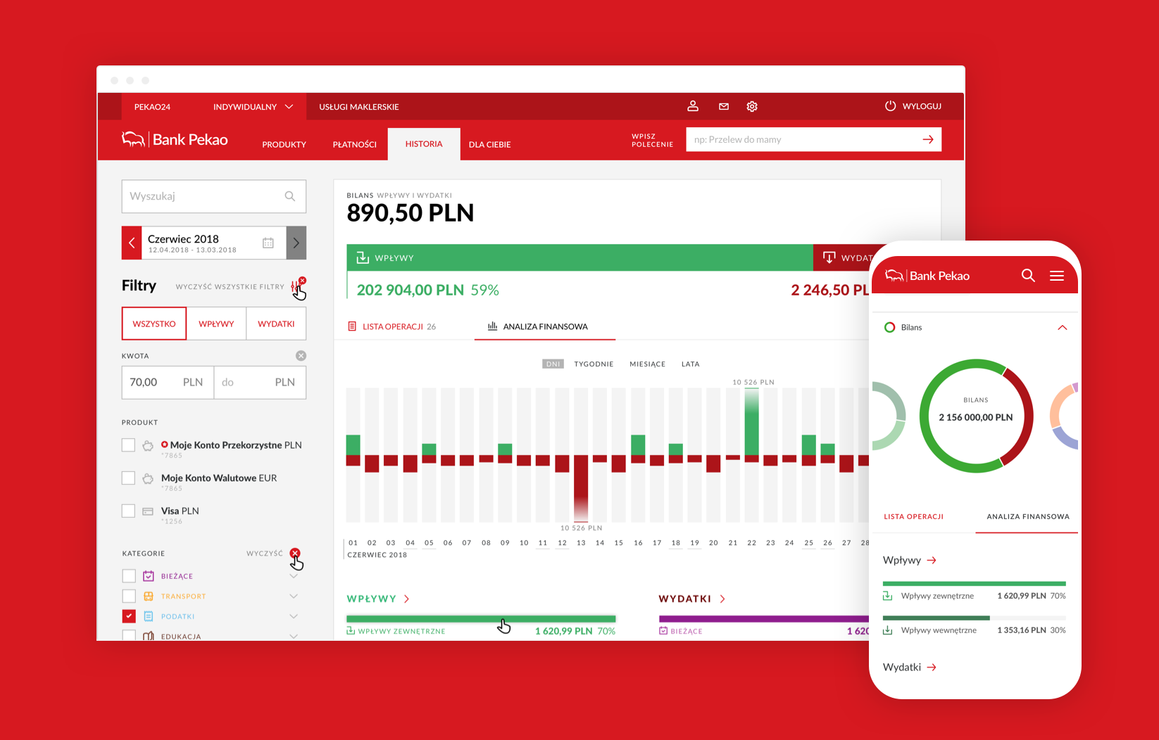 Bankowość online Pekao24 | K2