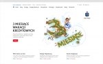 Obecna wersja głównego portalu PKO Banku Polskiego